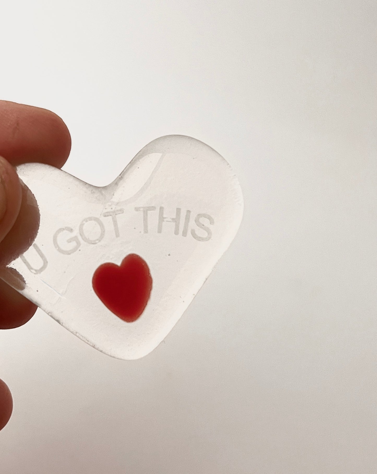 U Got This - engraved heart