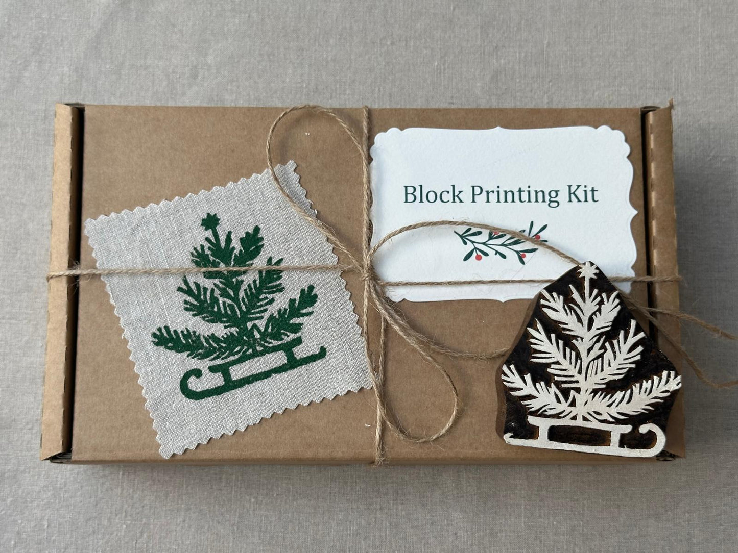 Tree Block Printing Kit