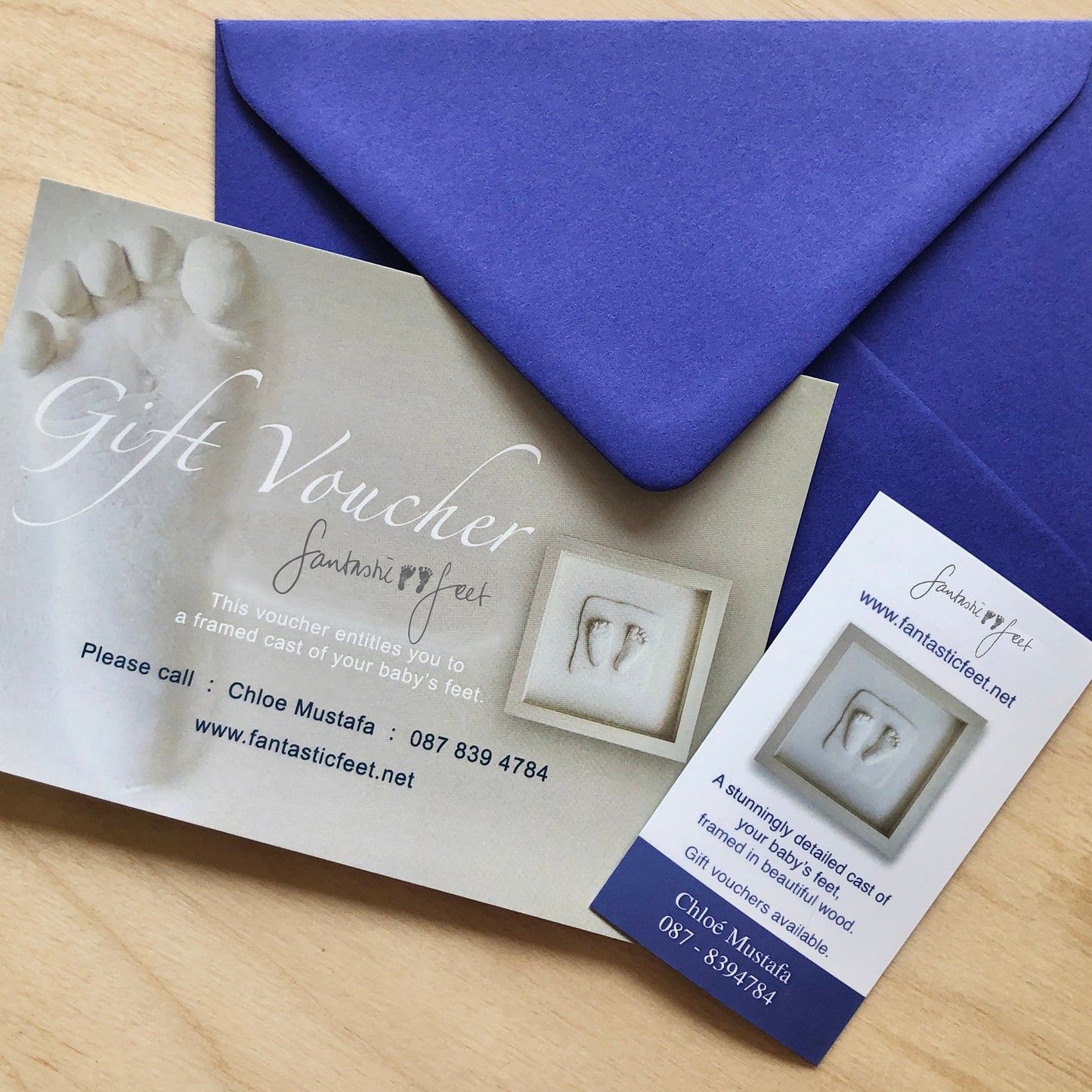 Baby Feet Gift voucher - With house call