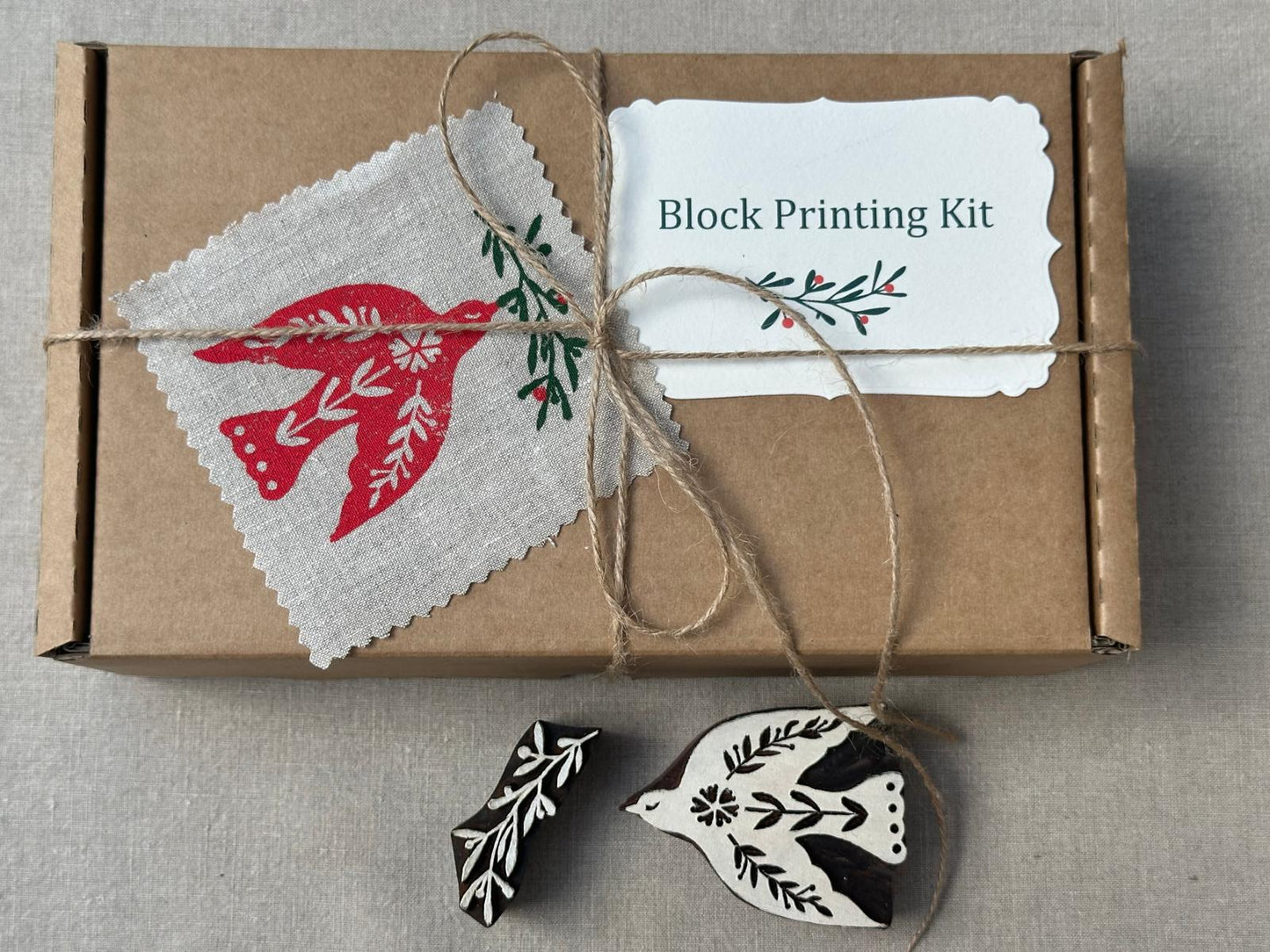 Bird Block Printing Kit