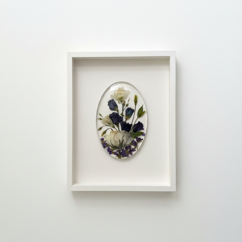 Resin flowers