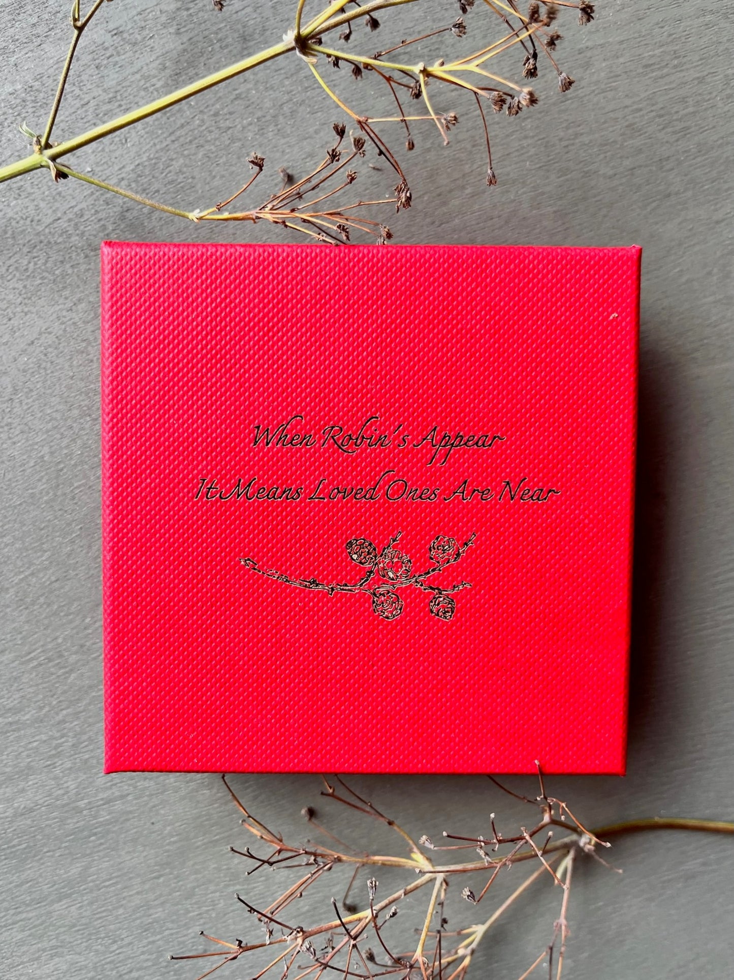 Robin Decoration in gift box (1 for €18 2 for €36)