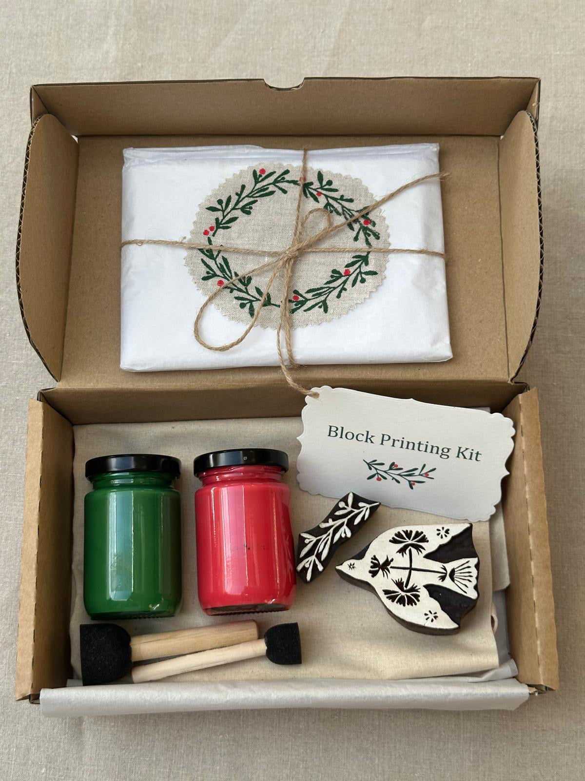 Bird Block Printing Kit