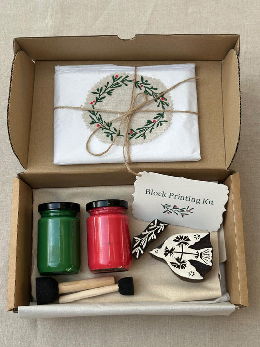 Bird Block Printing Kit