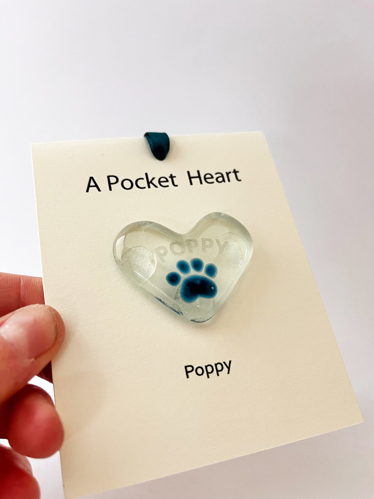 Engrave a  Pocket heart for your pet