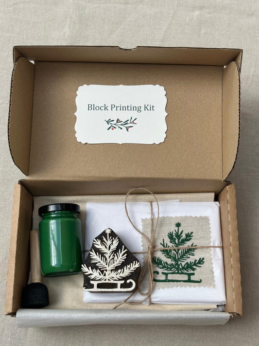 Tree Block Printing Kit