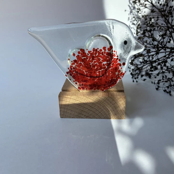 Little Robin tea light daylight